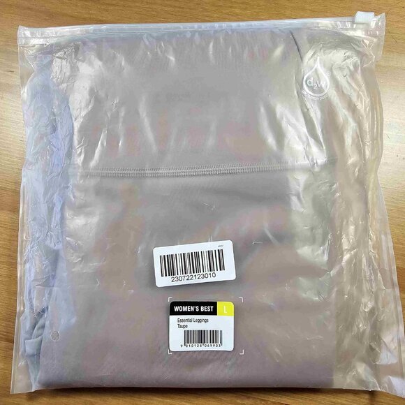 Women's Best Essential Leggings, Large, Taupe NWT - Picture 8 of 10